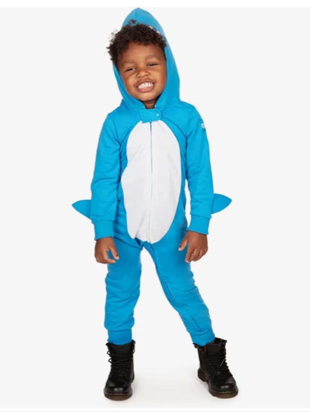 Tipsy Elf's Blue Shark Costume Jumpsuit Unisex Size 2X NWT